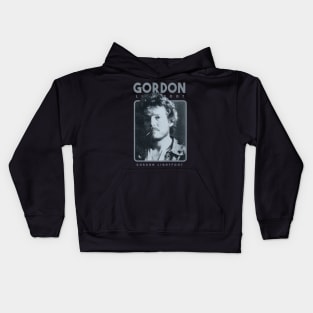 Gordon Lightfoot singer retro Kids Hoodie